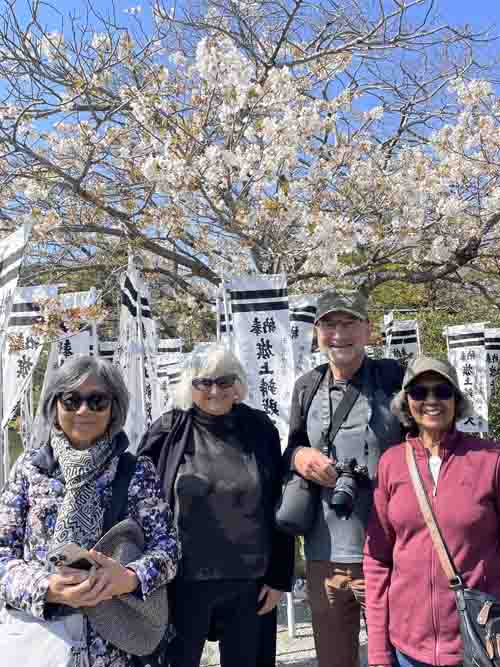 GSL-25 group with cherry blossom