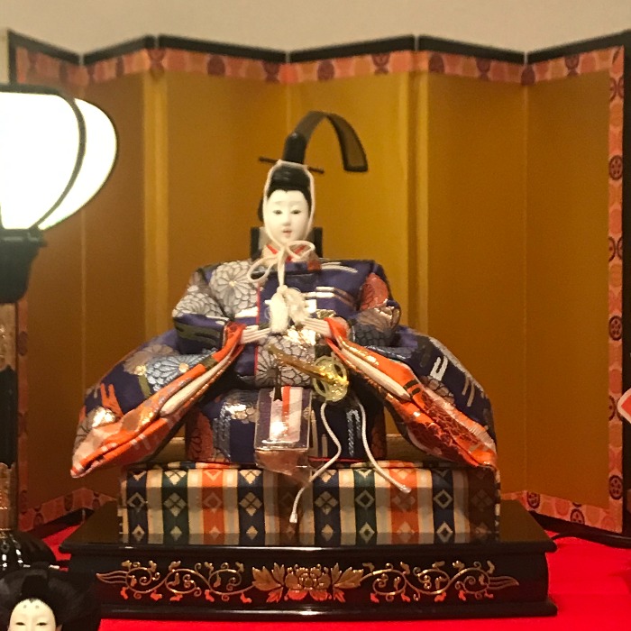 Hina Matsuri doll emperor small