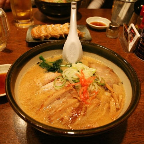 Sapporo ramen as a part of Journey to the East Food Tour of Hokkaido
