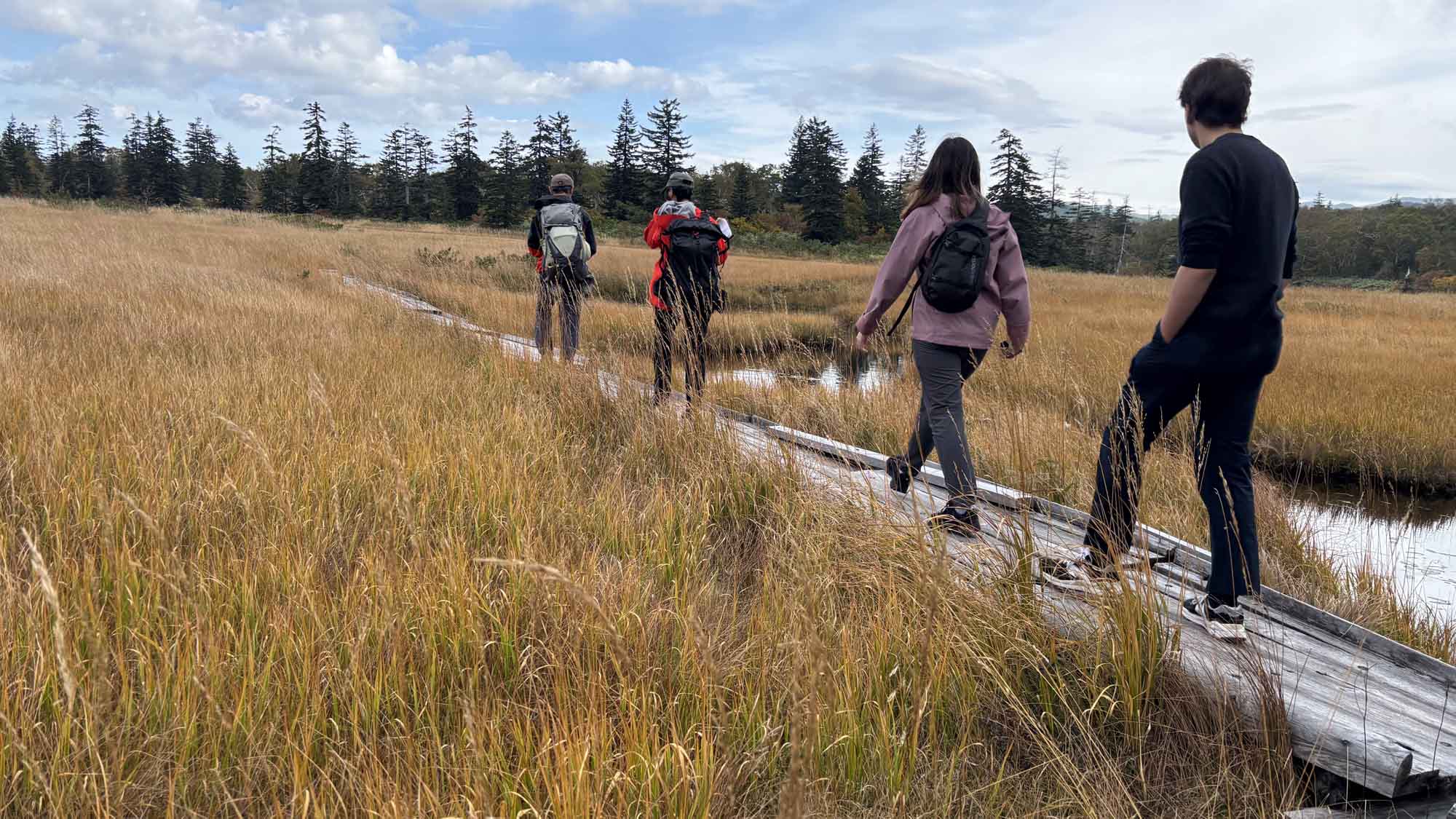 Shinsennuma walk with people 2000 x 1125