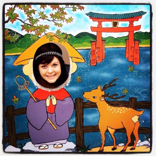 Vanessa Zaitoku, a travel consultant at Journey to the East in Miyajima Japan