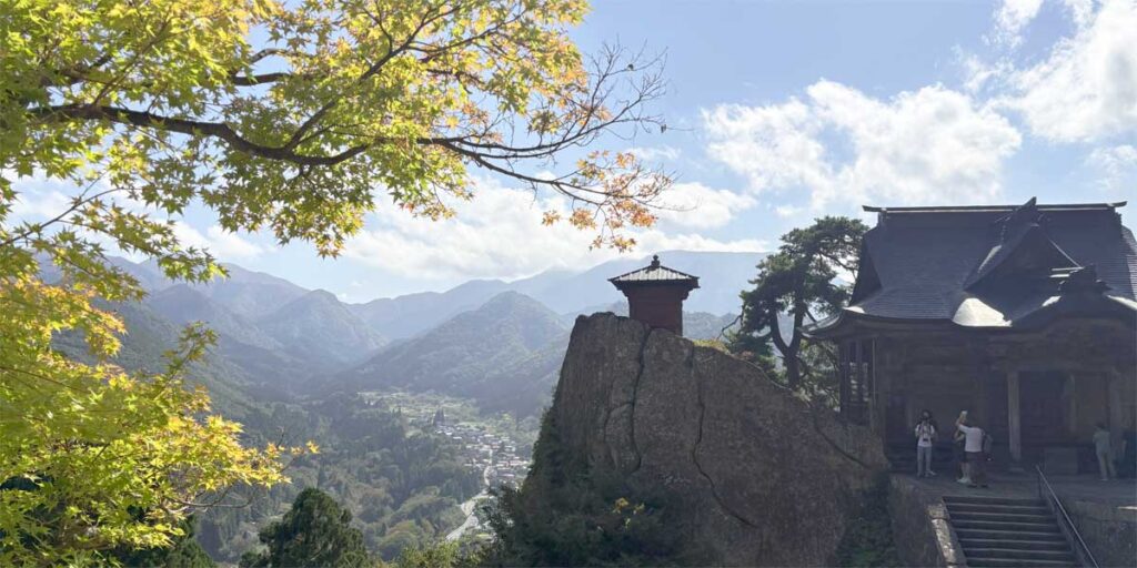 Yamadera in Yamagata Japan