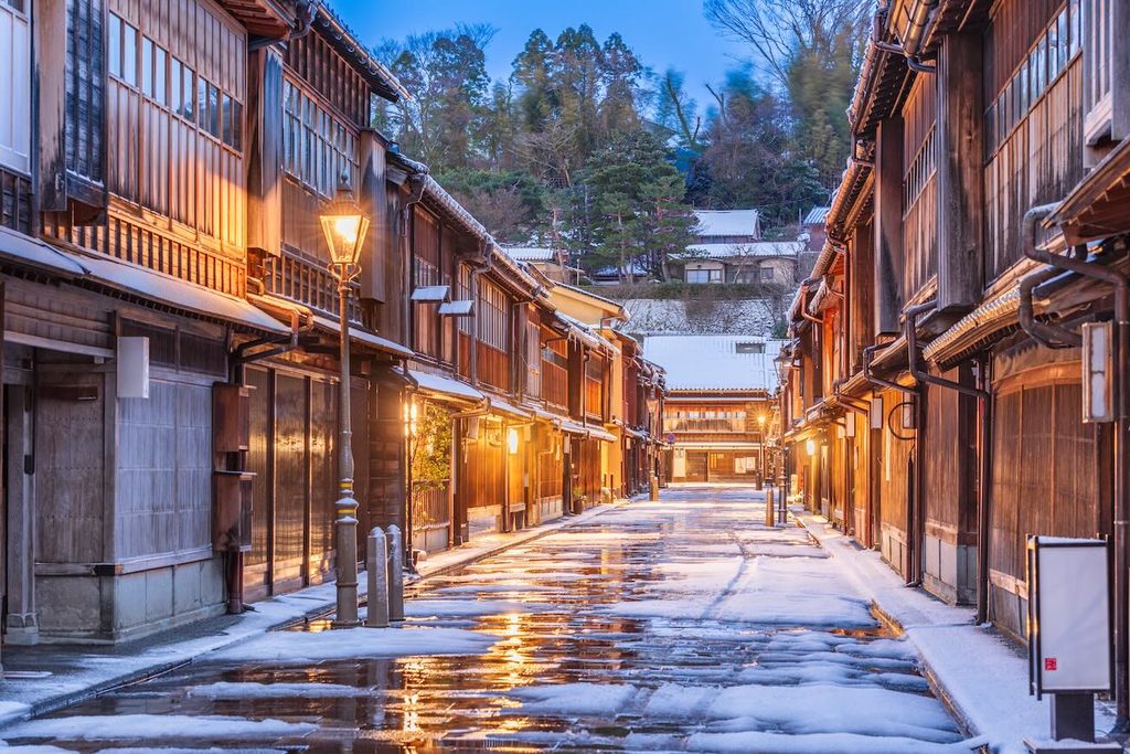 japan winter shopping