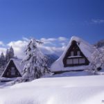 Gokayama in winter snow