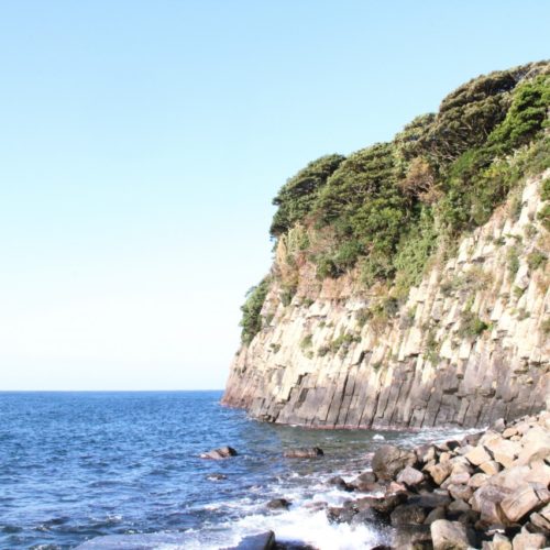 Tojinbo cliff in Fukui