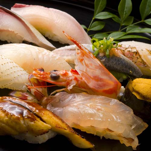 Sushi, food, Japanese food, raw fish, seafood